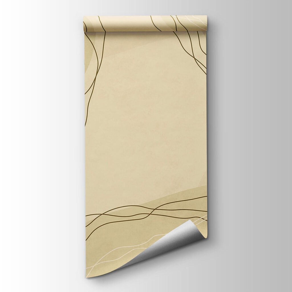Beige and white background with lines